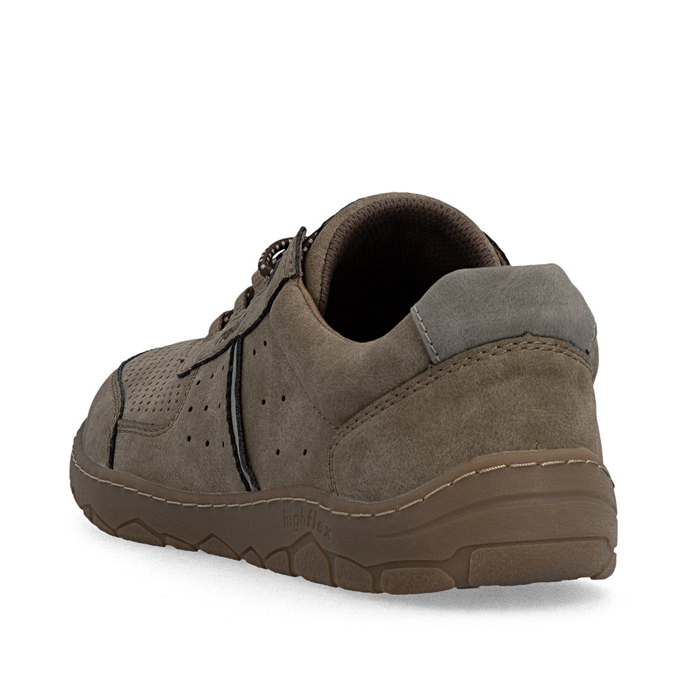 detail RIEKER 08351-64 braune Herren Sneaker mit Antistress-Sohle