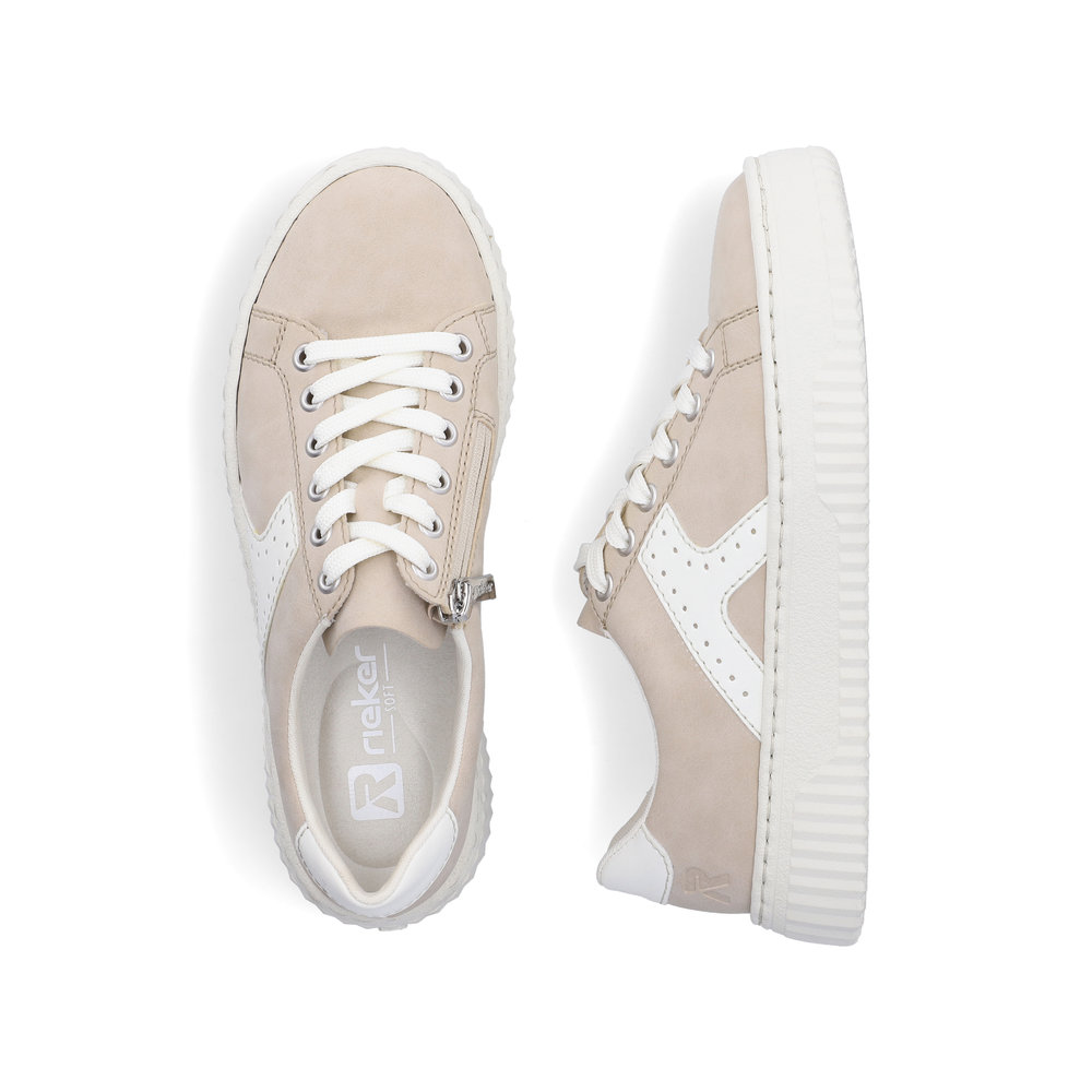 detail RIEKER N9920-62 beige Damen-Sneaker, Antistress-Sohle