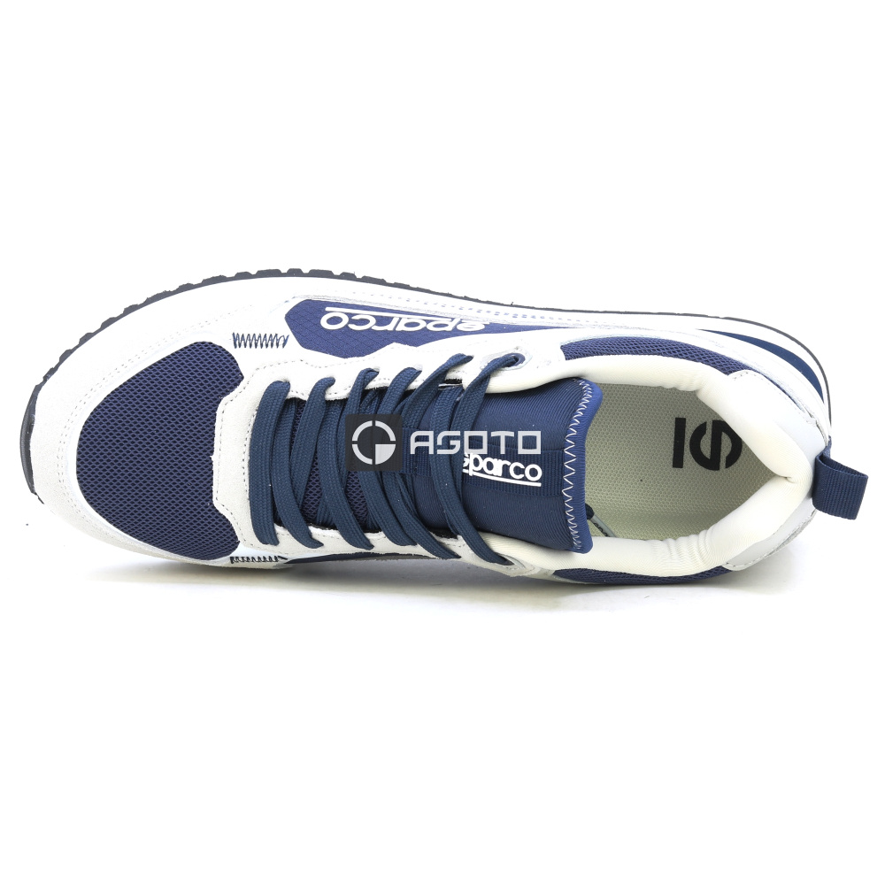 detail SPARCO S-Road BM graue Herren bequeme Sneaker für die Stadt, modernes Design