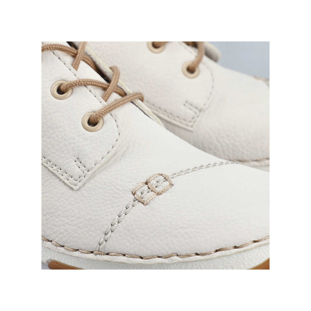 detail RIEKER 55920-80 beige Damen bequeme, leichte Sneaker, Antistress Sohle