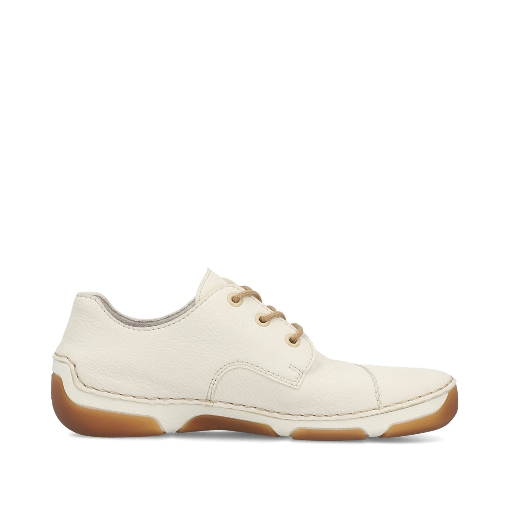 detail RIEKER 55920-80 beige Damen bequeme, leichte Sneaker, Antistress Sohle