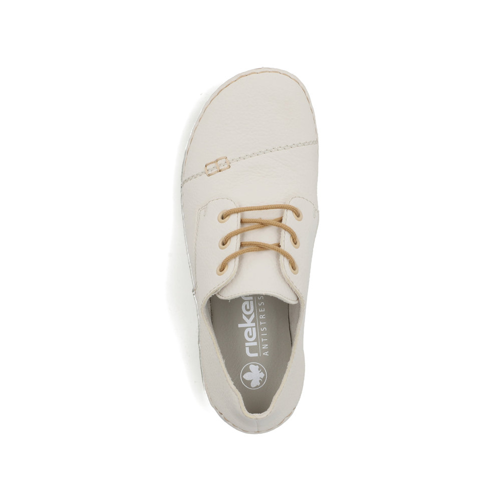 detail RIEKER 55920-80 beige Damen bequeme, leichte Sneaker, Antistress Sohle