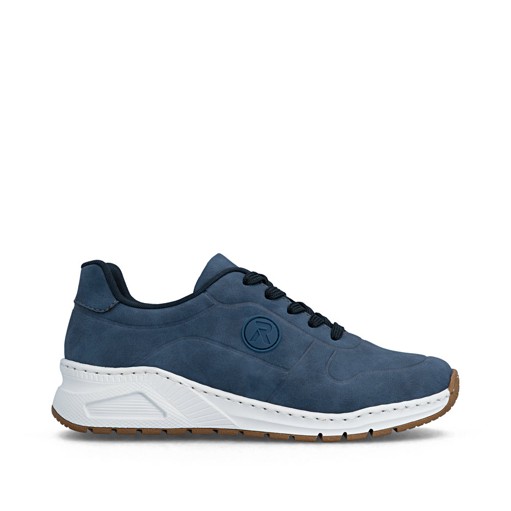detail RIEKER M4903-14 blaue Damen-Sneaker, modern und bequem, Antistress-Sohle