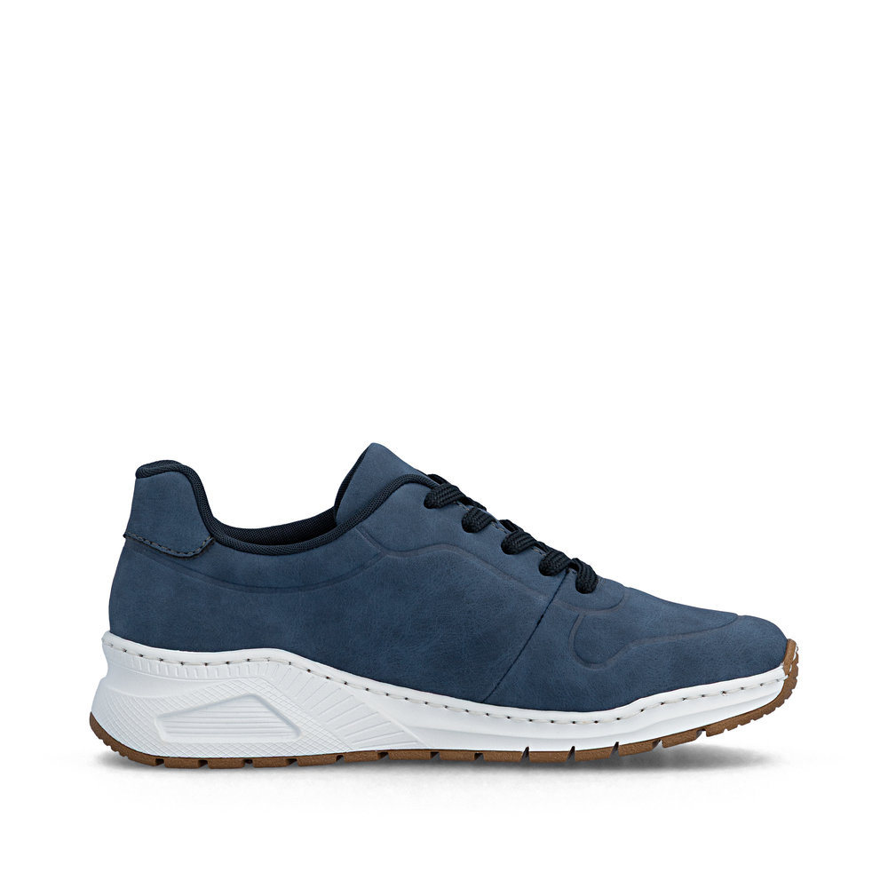 detail RIEKER M4903-14 blaue Damen-Sneaker, modern und bequem, Antistress-Sohle