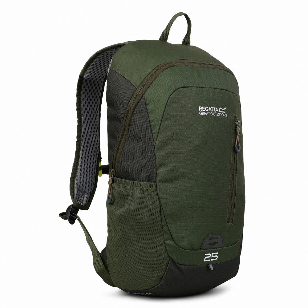 detail REGATTA Highton V2 olivgrüner Outdoor-Rucksack 25 L