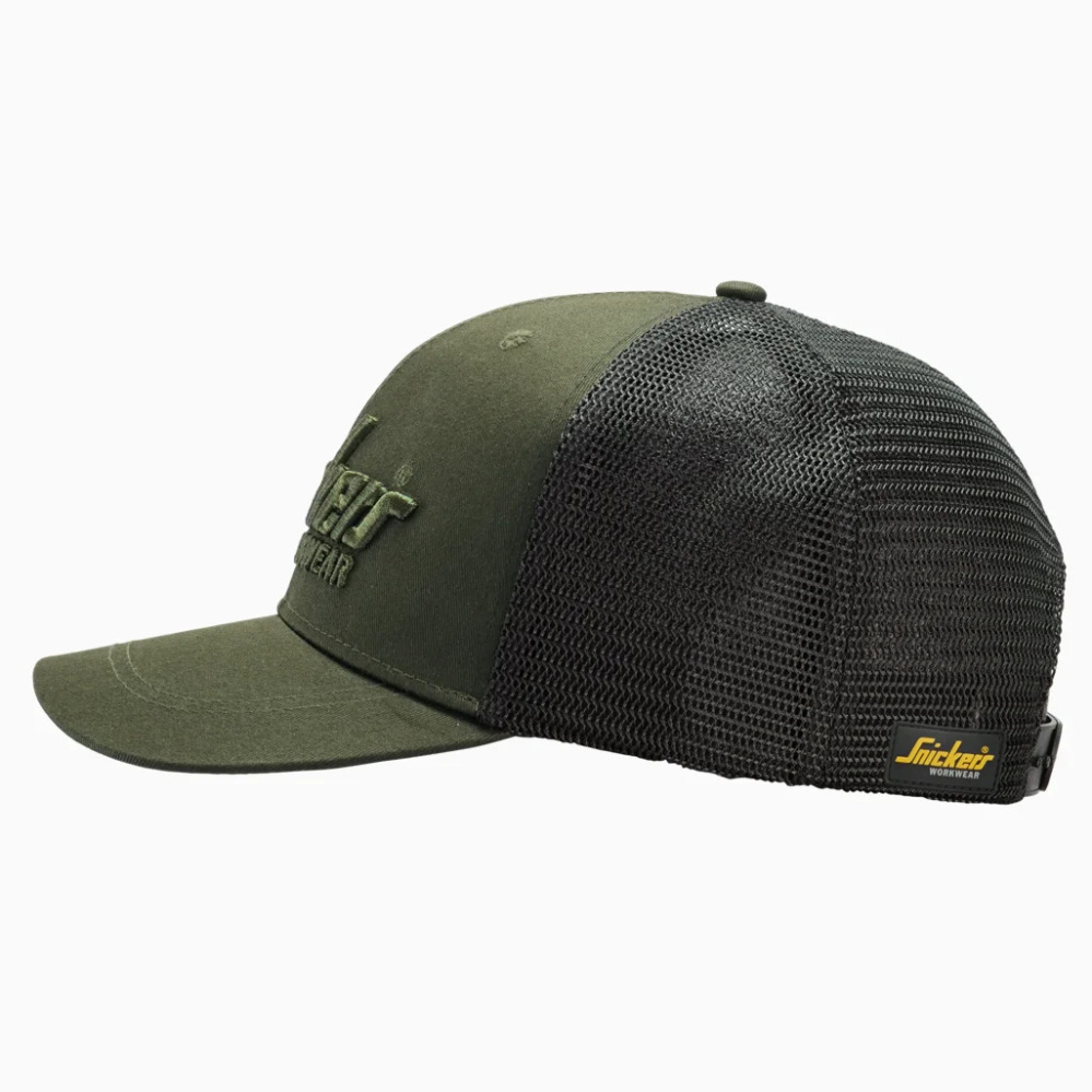 detail SNICKERS Trucker Cap grüne Herren Cap