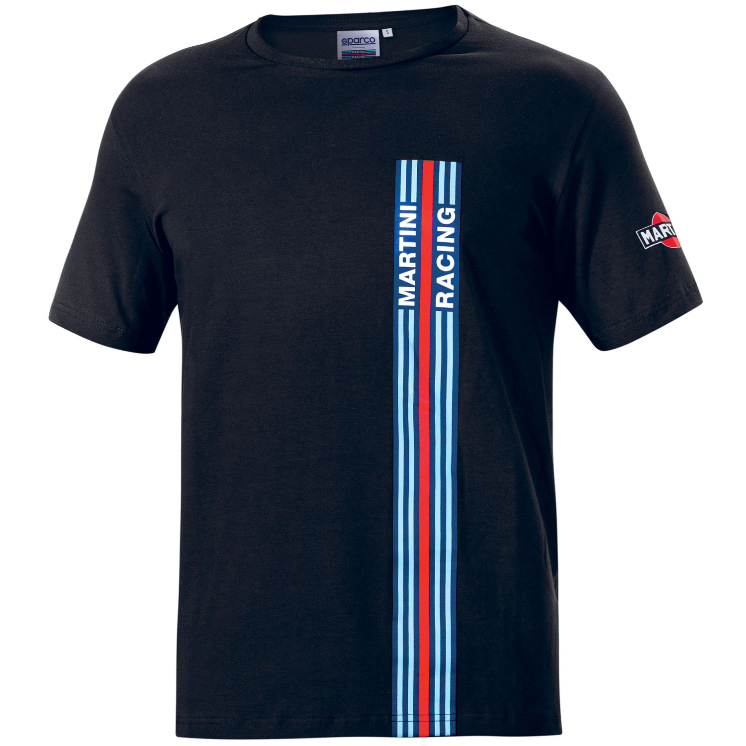 detail T-Shirt SPARCO Martini Racing Stripes