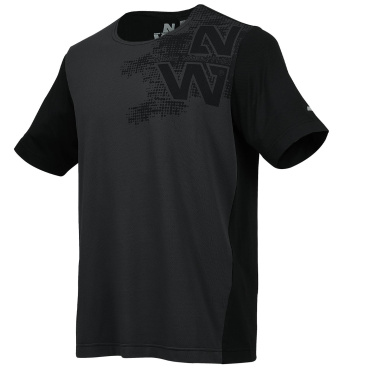 NINE WORTHS 1326 Brisbane graues Herren Schnelltrockenshirt aus elastischem Cool