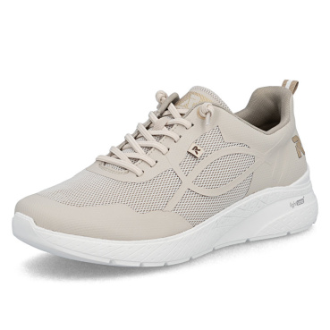 RIEKER M8551-60 beige Damen atmungsaktive Sneaker mit Antistress-Sohle