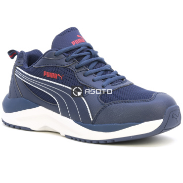 PUMA Safety Shift Low S1P blaue Herren Sicherheitshalbschuhe, leicht und bequem