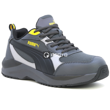 PUMA Shift S1P Low graue Herren-Arbeitsschuhe, leicht mit weichem Auftritt