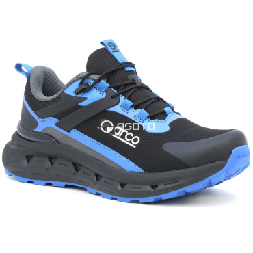 SPARCO Moulinon O2 blaue Herren Arbeitsschuhe, leicht und weich beim Gehen