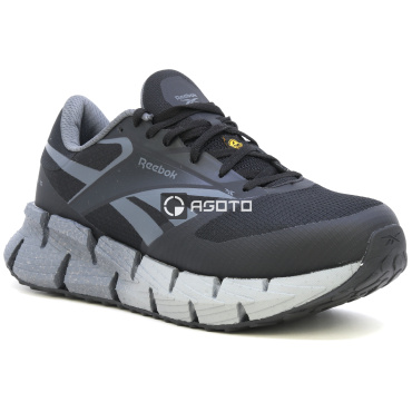 REEBOK IB3031 Athletic S1PS schwarze leichte Herren-Arbeitsschuhe