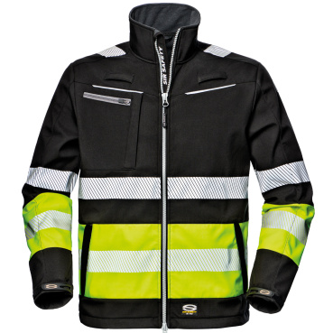 Jacke Herren SIR Contrast Softshell HV
