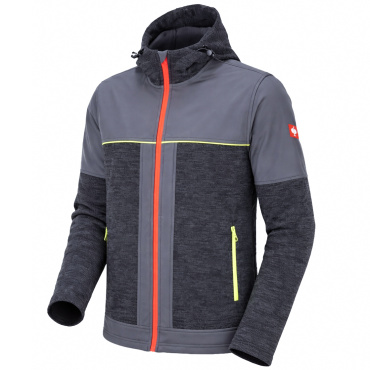 Engelbert Strauss E.S. Hybrid graue Herrenjacke für ganzjährigen Einsatz