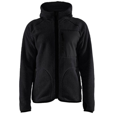 BLAKLADER Sweden Puffy schwarze Herren-Winterjacke mit Kapuze, angenehmes Materi