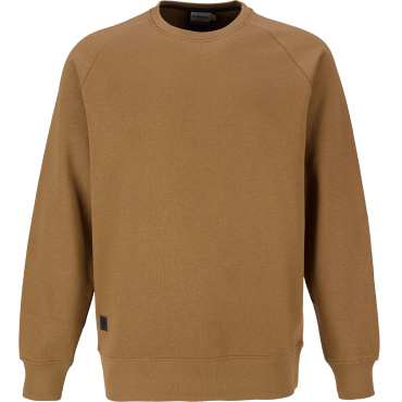 TOWORKFOR Sweatshirt braunes schnell trocknendes Herren-Sweatshirt für hervorrag