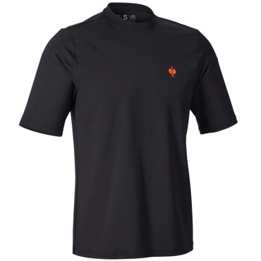 ENGELBERT STRAUSS schwarzes atmungsaktives funktionelles Herren-T-Shirt mit UV-S