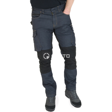 Blakläder Sweden Jeans blaue Herren-Arbeitshose, strapazierfähig, elastischer St