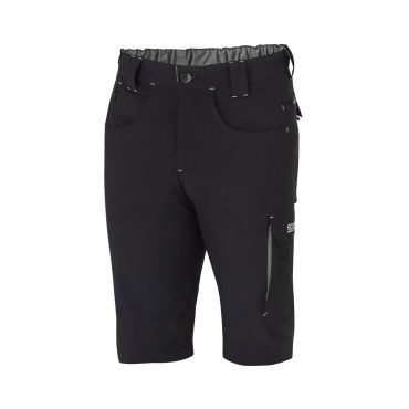 SPARCO Laredo schwarze Herren-Arbeitsshorts Stretch, elastisch, bequem und leich