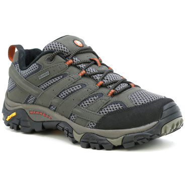 MERRELL Moab 3 GTX grauer Herren-Leder-Outdoorschuh mit Gore-Tex® Membran