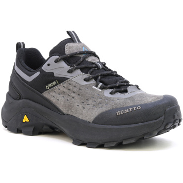 Humtto Outdoor Devon graue bequeme Herren-Outdoorschuhe aus Leder
