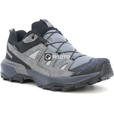 SALOMON X Ultra 360 LTR GTX graue Herren Outdoor-Schuhe mit Gore-Tex® Membran