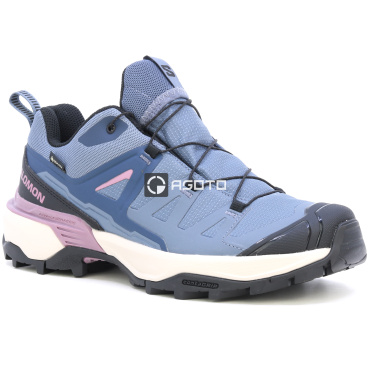 SALOMON X Ultra 360 GTX W blaue Damen-Outdoorschuhe mit Gore-Tex® Membran