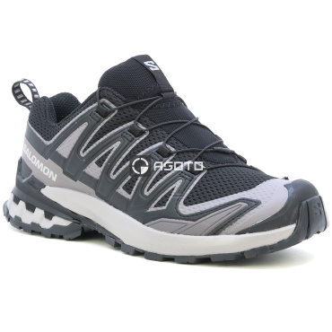 SALOMON XA PRO 3D V9 W schwarze leichte Damen-Outdoor-Schuhe mit hoher Atmungsak