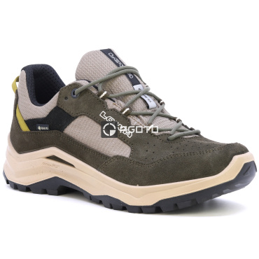 LOWA Ventierra GTX braune Herren Leder Outdoor-Schuhe mit Gore-Tex® Membran