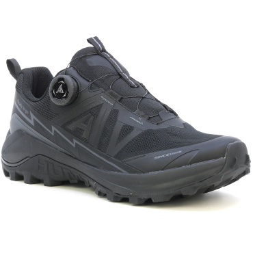 HUMTTO Actor schwarze Herren Outdoor-Schuhe, Schnellverschluss Spinon®, leicht u