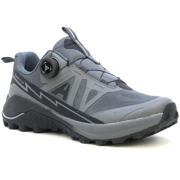 HUMTTO Actor graue Herren Outdoor-Schuhe, Spinon® Schnellverschluss, leicht und