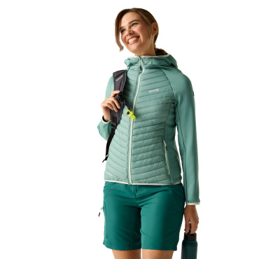 REGATTA Andreson Hybrid grüne Damen Outdoorjacke, bequem für den ganzjährigen Ei