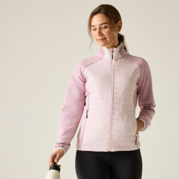 REGATTA Clumber Hybrid rosa Damen Outdoorjacke, bequem und ganzjährig einsetzbar