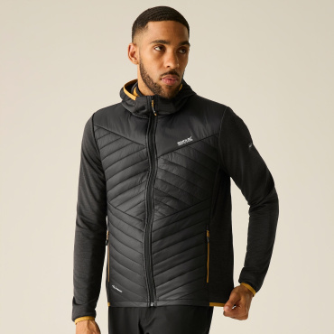 REGATTA Andreson Hybrid schwarze Herren-Outdoorjacke für das ganze Jahr