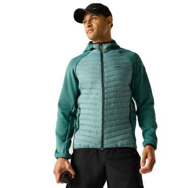 REGATTA Andreson Hybrid grüne Herren-Outdoorjacke für das ganze Jahr
