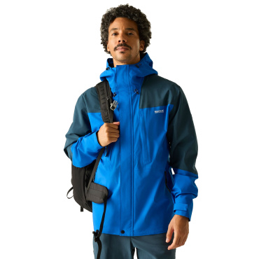 REGATTA Freesdale blaue Herren-Outdoorjacke, Wassersäule 30.000 mm