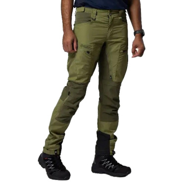 Beyond Nordic Sweden grüne Herren Outdoorhose stretch bequem wasserabweisend