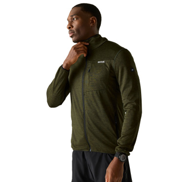 REGATTA Hillden olivgrünes Herren-Funktionssweatshirt