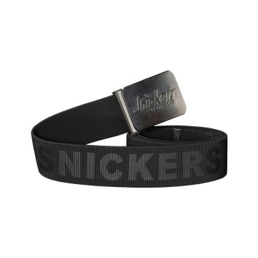 SNICKERS schwarzer Profi-Gürtel mit Metallschnalle
