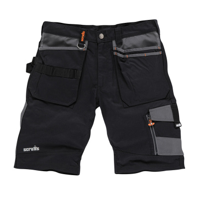 Arbeitsshorts SCRUFFS Trade Short Black