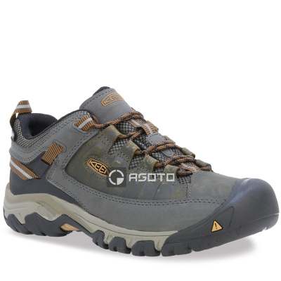 Wanderschuhe KEEN Targhee III WP M black olive