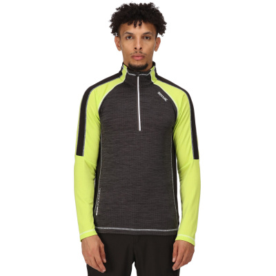 REGATTA Hepley šedá pánská outdoor mikina kr. zip