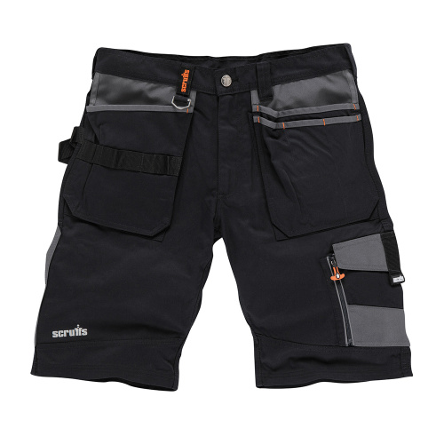 Arbeitsshorts SCRUFFS Trade Short Black