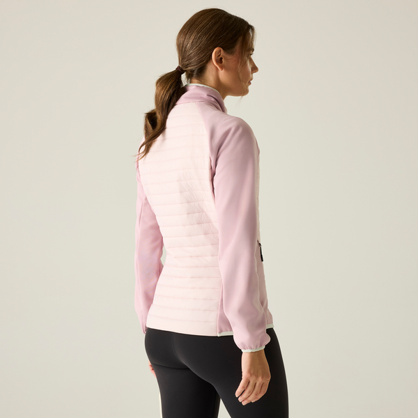 detail REGATTA Clumber Hybrid rosa Damen Outdoorjacke, bequem und ganzjährig einsetzbar
