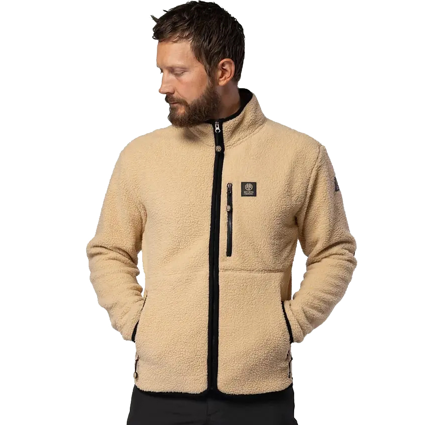 detail Jacke Herren Beyond Nordic Sweden Teddy
