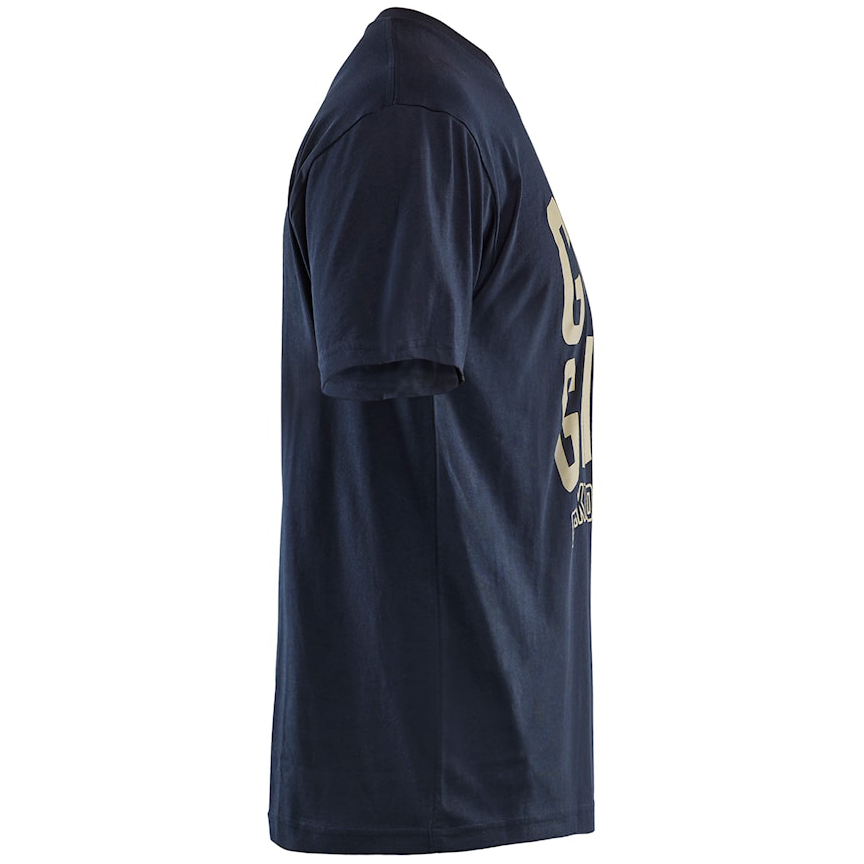 detail T-shirt BLAKLADER Sweden Grit 100% Cotton
