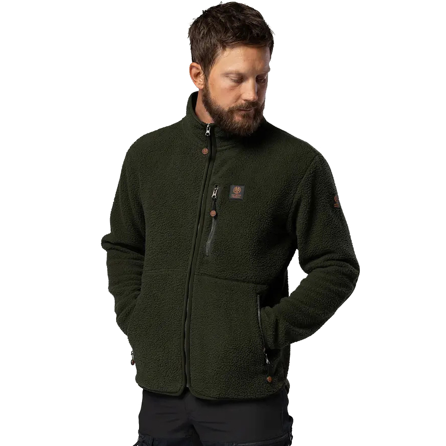 detail Jacke Herren Beyond Nordic Sweden Teddy