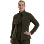 Vorschau Deerhunter Denmark Lady Chasse olivgrüne leichte Damen Fleece Jacke