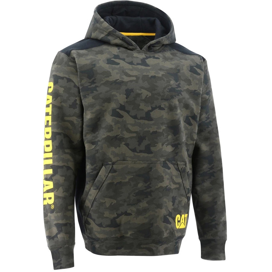 detail Sweatshirt CATERPILLAR Logo Panel